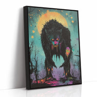 AL0738 - Premium Art Print - Black Framed Canvas image 1