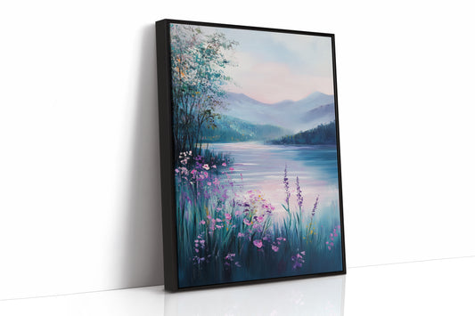 AL0741 - Premium Art Print - Black Framed Canvas image 1