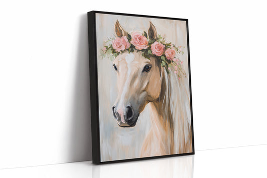 AL0744 - Premium Art Print - Black Framed Canvas image 1