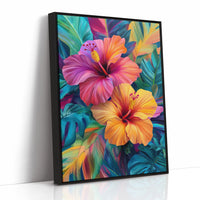 AL0745 - Premium Art Print - Black Framed Canvas image 1