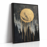 AL0747 - Premium Art Print - Black Framed Canvas image 1
