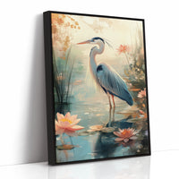 AL0748 - Premium Art Print - Black Framed Canvas image 1