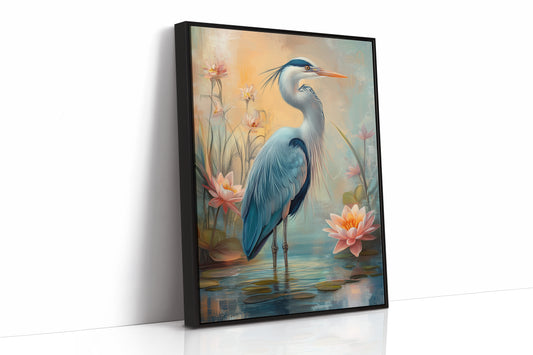 AL0749 - Premium Art Print - Black Framed Canvas image 1