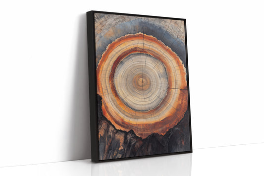 AL0753 - Premium Art Print - Black Framed Canvas image 1