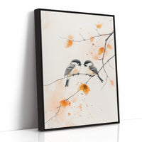 AL0756 - Premium Art Print - Black Framed Canvas image 1