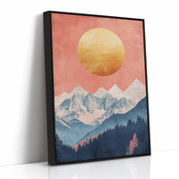 AL0757 - Premium Art Print - Black Framed Canvas image 1