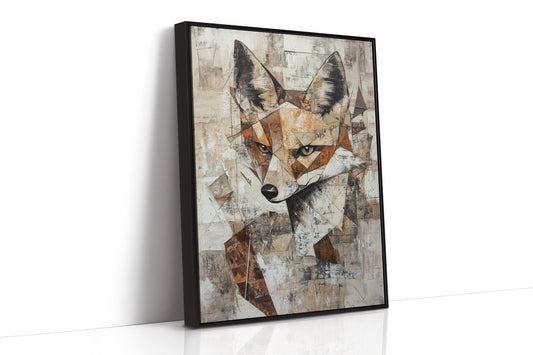 AL0762 - Premium Art Print - Black Framed Canvas image 1