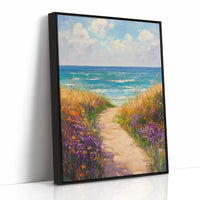 AL0763 - Premium Art Print - Black Framed Canvas image 1