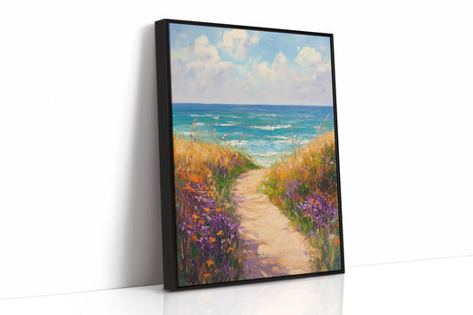 AL0763 - Premium Art Print - Black Framed Canvas image 1