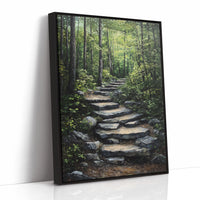 AL0765 - Premium Art Print - Black Framed Canvas image 1