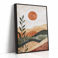 AL0766 - Premium Art Print - Black Framed Canvas image 1