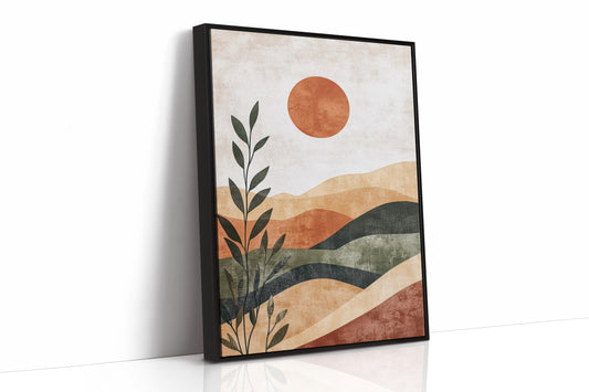 AL0766 - Premium Art Print - Black Framed Canvas image 1