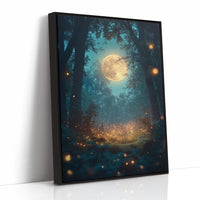 AL0769 - Premium Art Print - Black Framed Canvas image 1