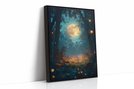 AL0769 - Premium Art Print - Black Framed Canvas image 1