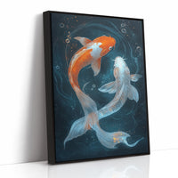 AL0772 - Premium Art Print - Black Framed Canvas image 1