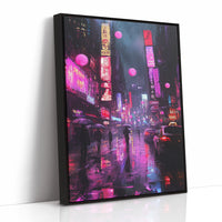 AL0774 - Premium Art Print - Black Framed Canvas image 1
