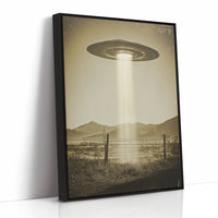 AL0775 - Premium Art Print - Black Framed Canvas image 1