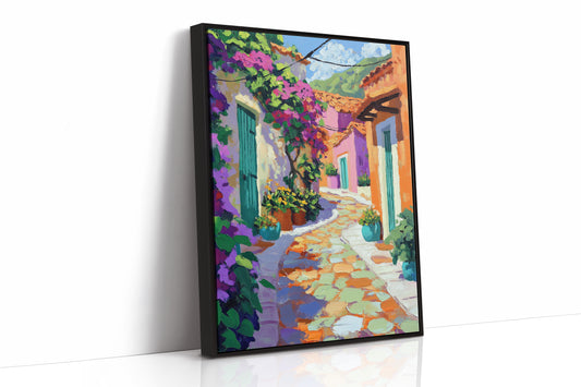 AL0776 - Premium Art Print - Black Framed Canvas image 1