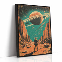 AL0779 - Premium Art Print - Black Framed Canvas image 1
