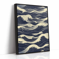 AL0784 - Premium Art Print - Black Framed Canvas image 1