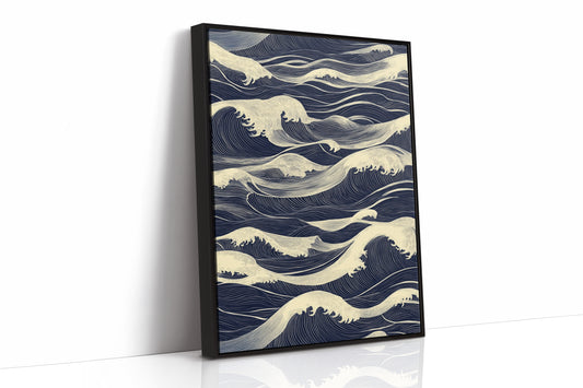 AL0784 - Premium Art Print - Black Framed Canvas image 1