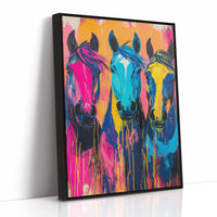 AL0785 - Premium Art Print - Black Framed Canvas image 1