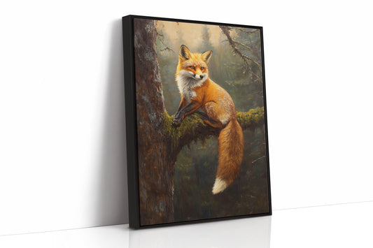 AL0787 - Premium Art Print - Black Framed Canvas image 1