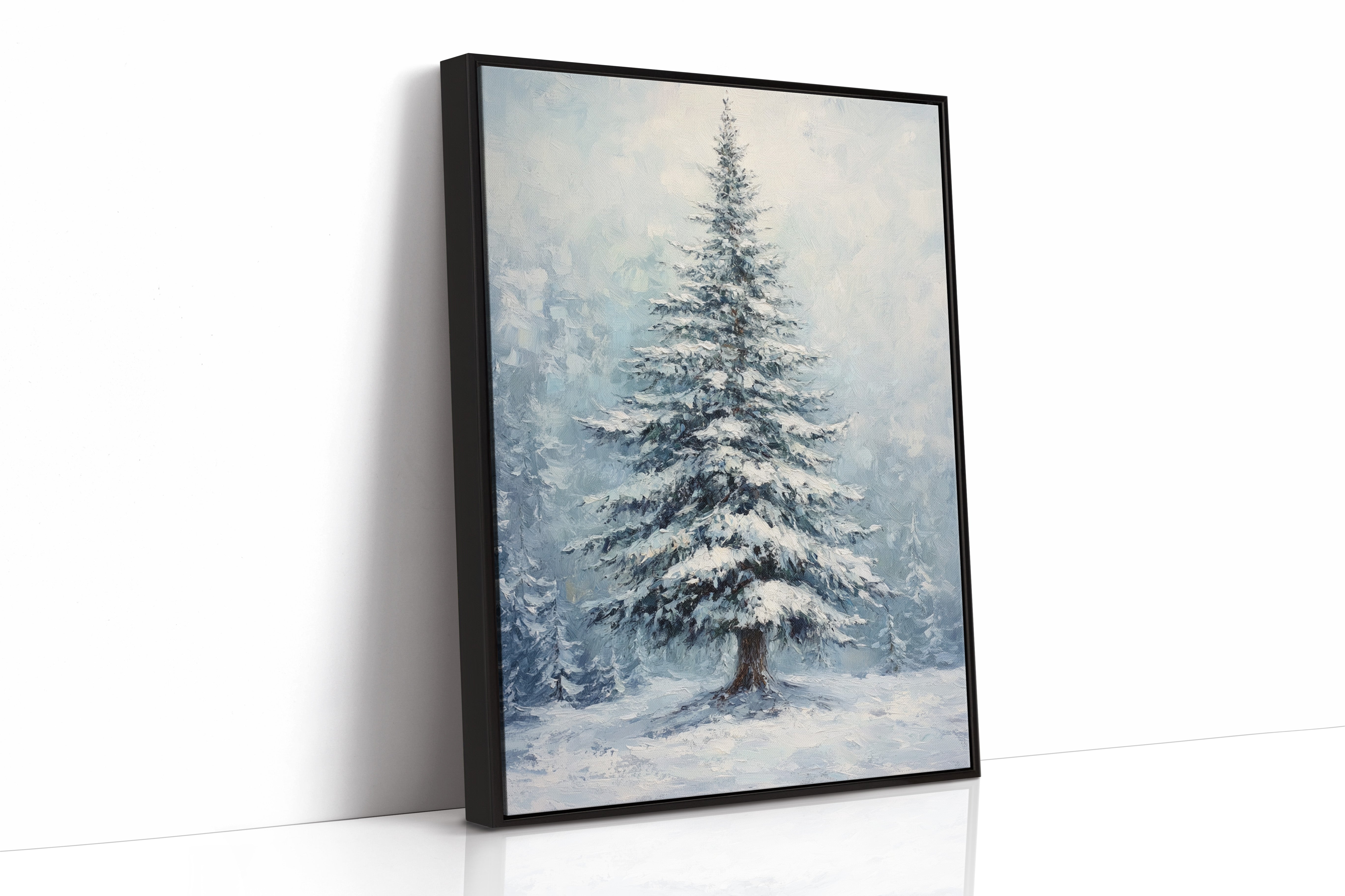 AL0790 - Premium Art Print - Black Framed Canvas image 1