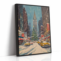 AL0800 - Premium Art Print - Black Framed Canvas image 1