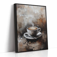 AL0804 - Premium Art Print - Black Framed Canvas image 1