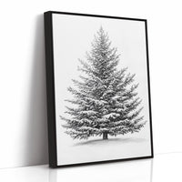 AL0810 - Premium Art Print - Black Framed Canvas image 1