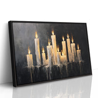 JK1364 - Premium Art Print - Black Framed Canvas image 1