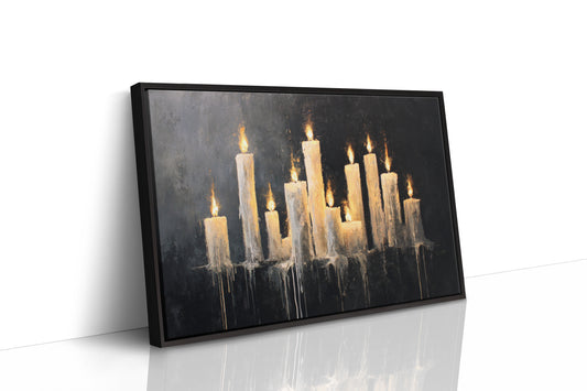 JK1364 - Premium Art Print - Black Framed Canvas image 1