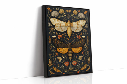JK1374 - Premium Art Print - Black Framed Canvas image 1