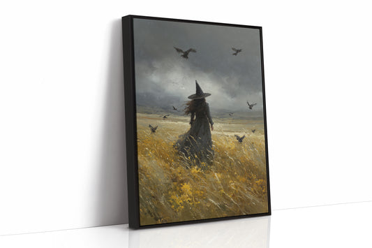 JK1377 - Premium Art Print - Black Framed Canvas image 1
