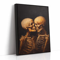 JK1378 - Premium Art Print - Black Framed Canvas image 1