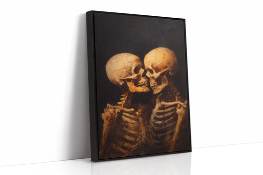 JK1378 - Premium Art Print - Black Framed Canvas image 1