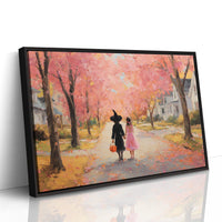 JK1379 - Premium Art Print - Black Framed Canvas image 1