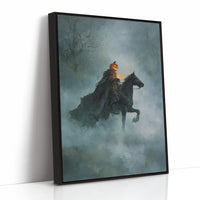 JK1381 - Premium Art Print - Black Framed Canvas image 1