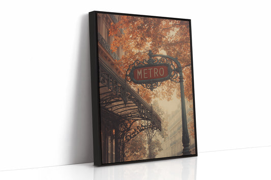 AL1891 - Premium Art Print - Black Framed Canvas image 1
