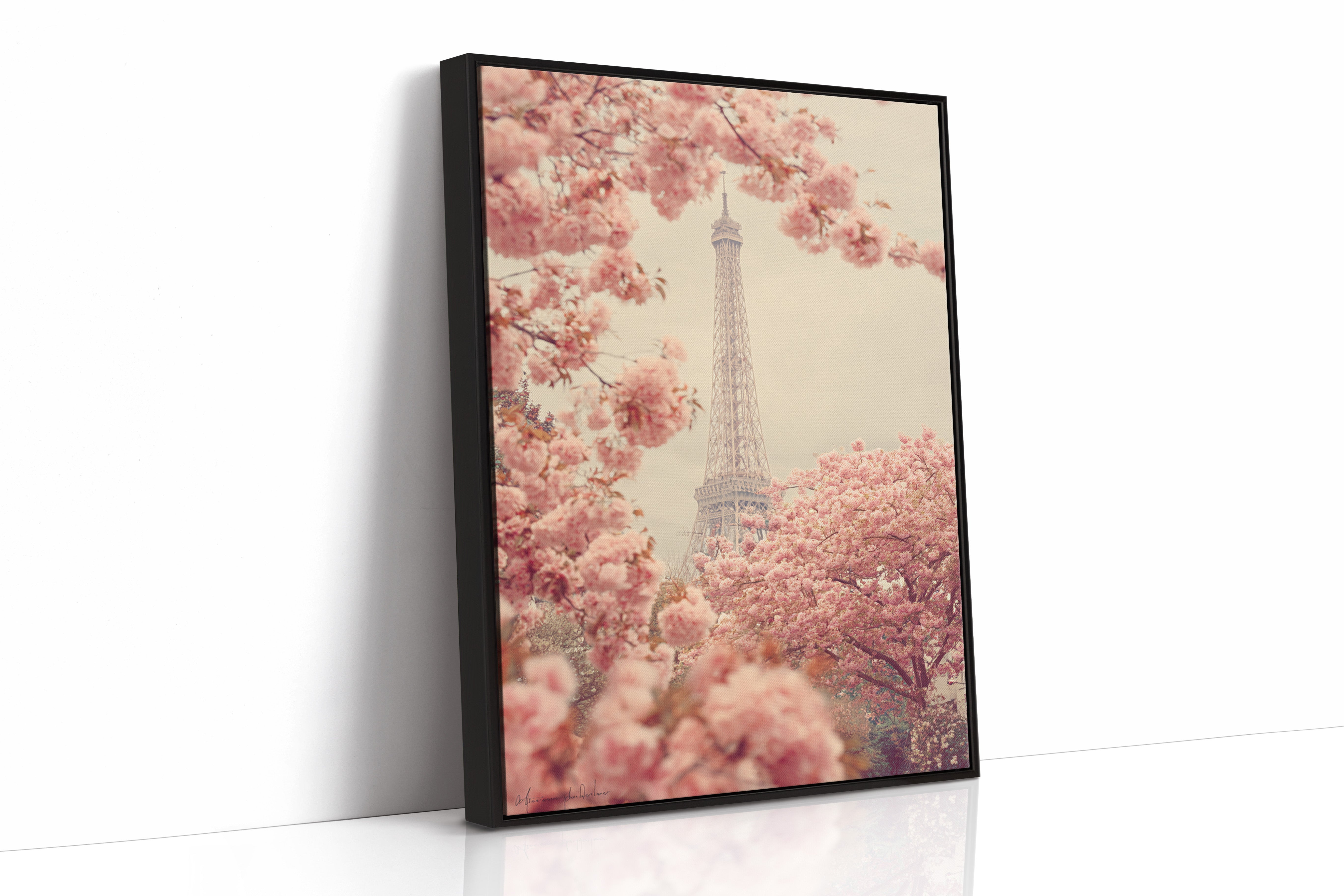 AL1892 - Premium Art Print - Black Framed Canvas image 1