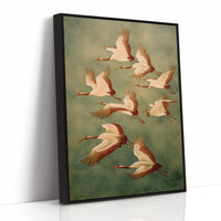 AL1987 - Premium Art Print - Black Framed Canvas image 1