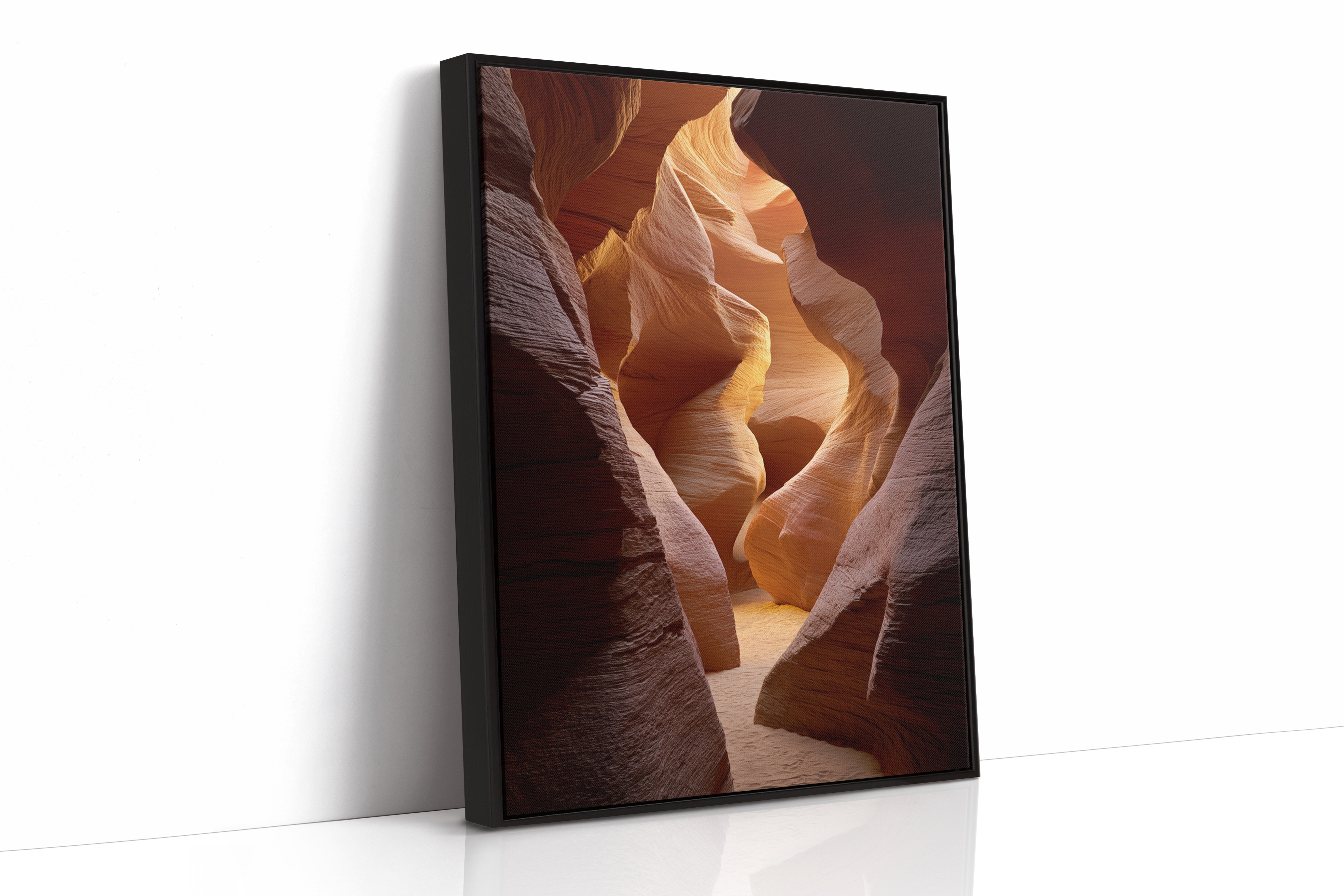 AL1886 - Premium Art Print - Black Framed Canvas image 1