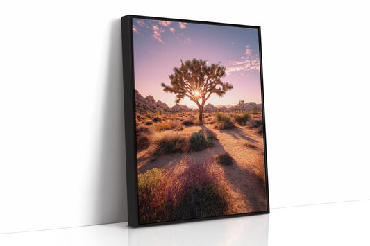 AL1887 - Premium Art Print - Black Framed Canvas image 1