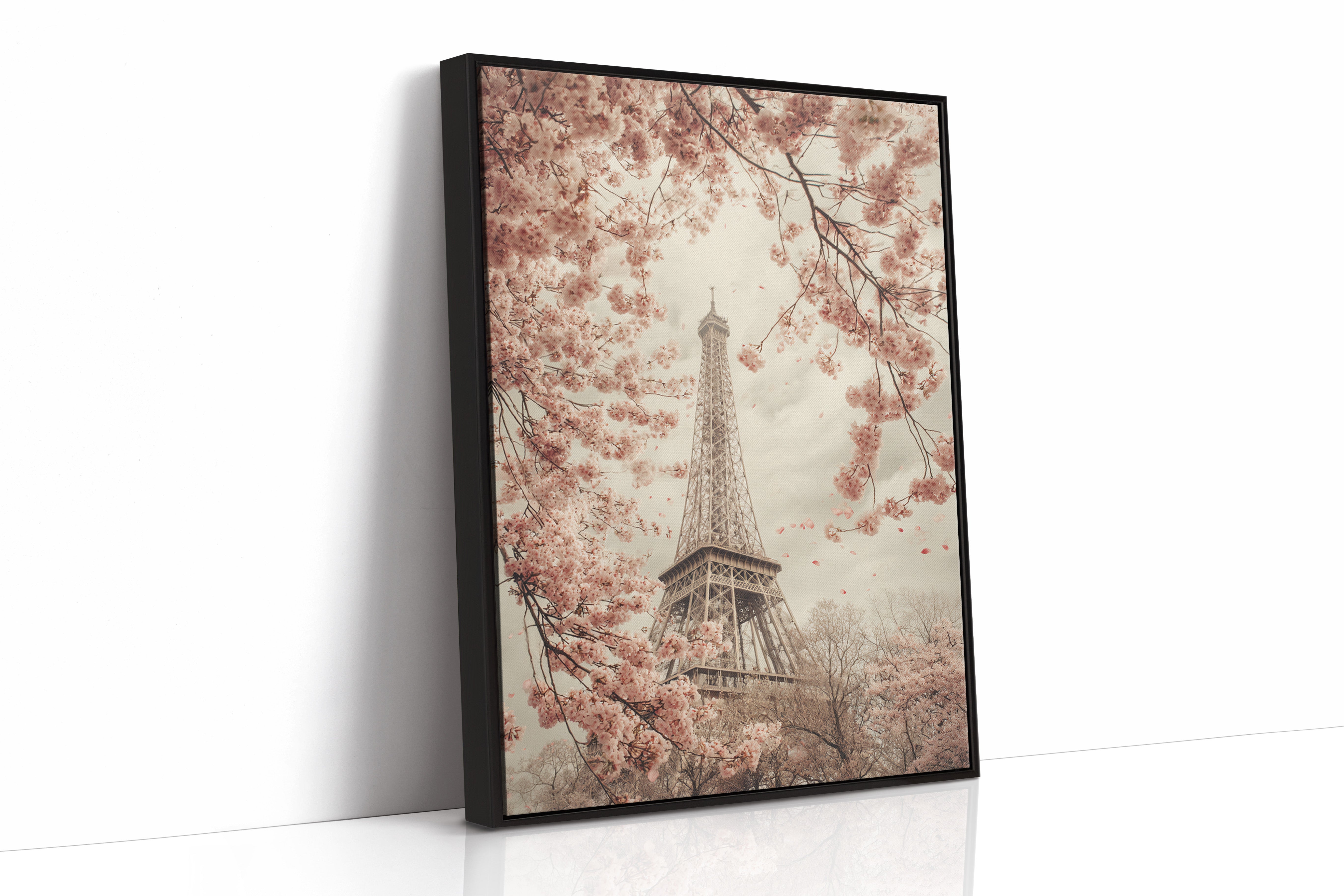 AL1888 - Premium Art Print - Black Framed Canvas image 1