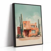 AL1882 - Premium Art Print - Black Framed Canvas image 1