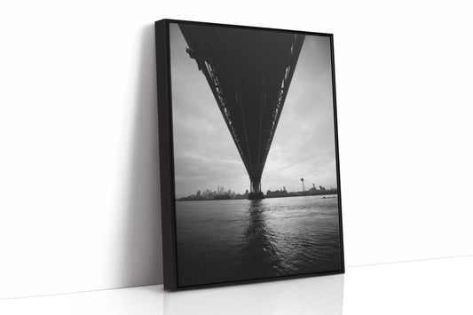 AL1883 - Premium Art Print - Black Framed Canvas image 1