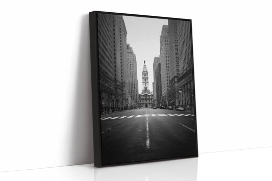 AL1884 - Premium Art Print - Black Framed Canvas image 1