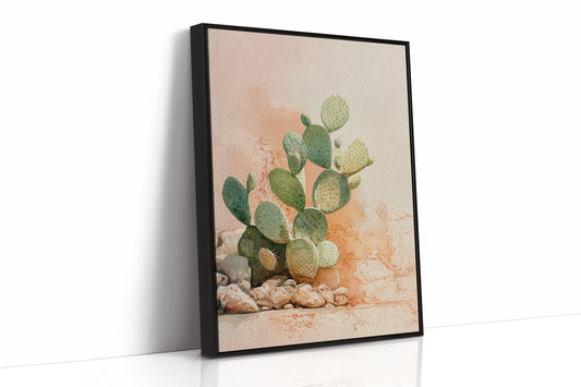 AL1874 - Premium Art Print - Black Framed Canvas image 1