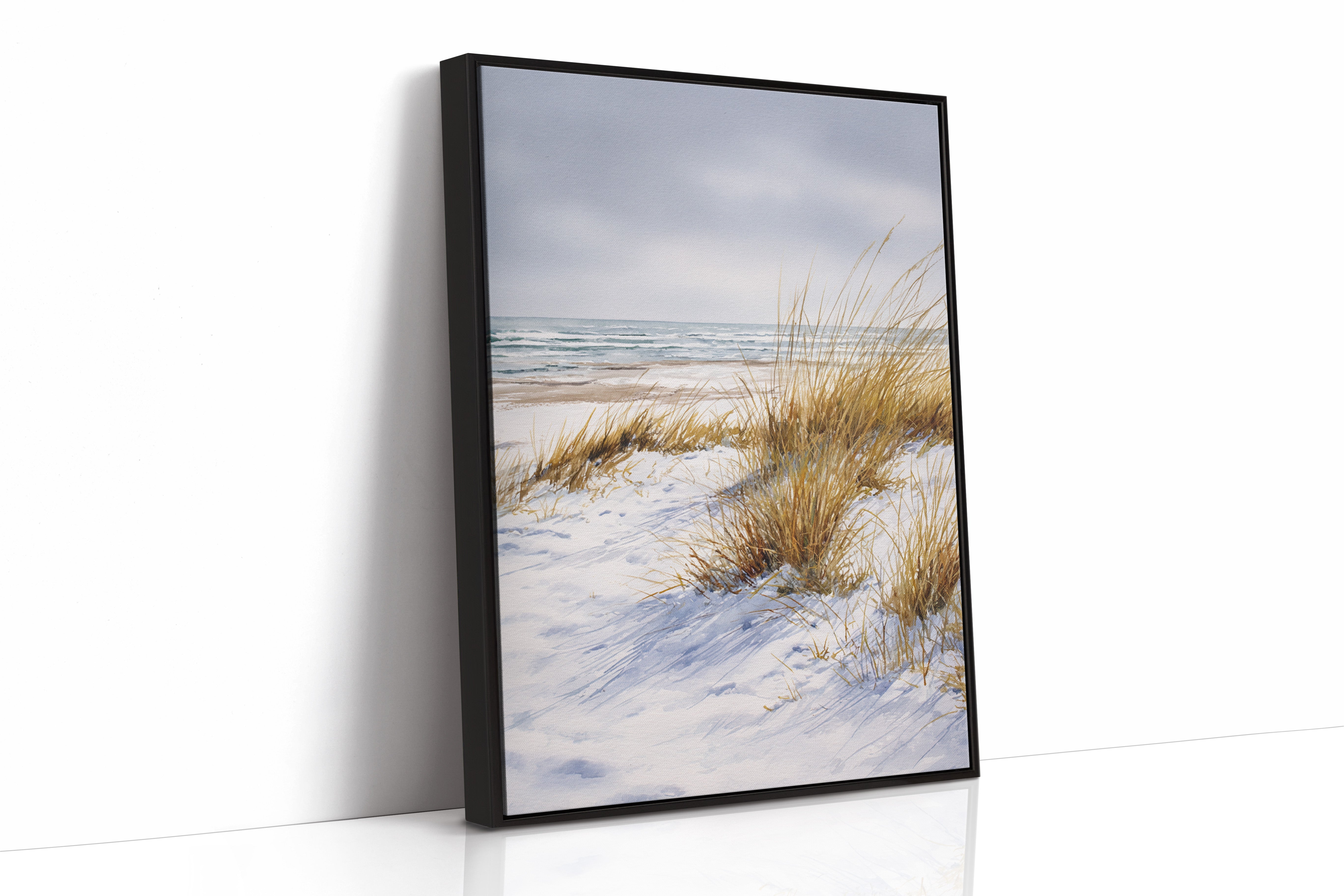 AL1875 - Premium Art Print - Black Framed Canvas image 1
